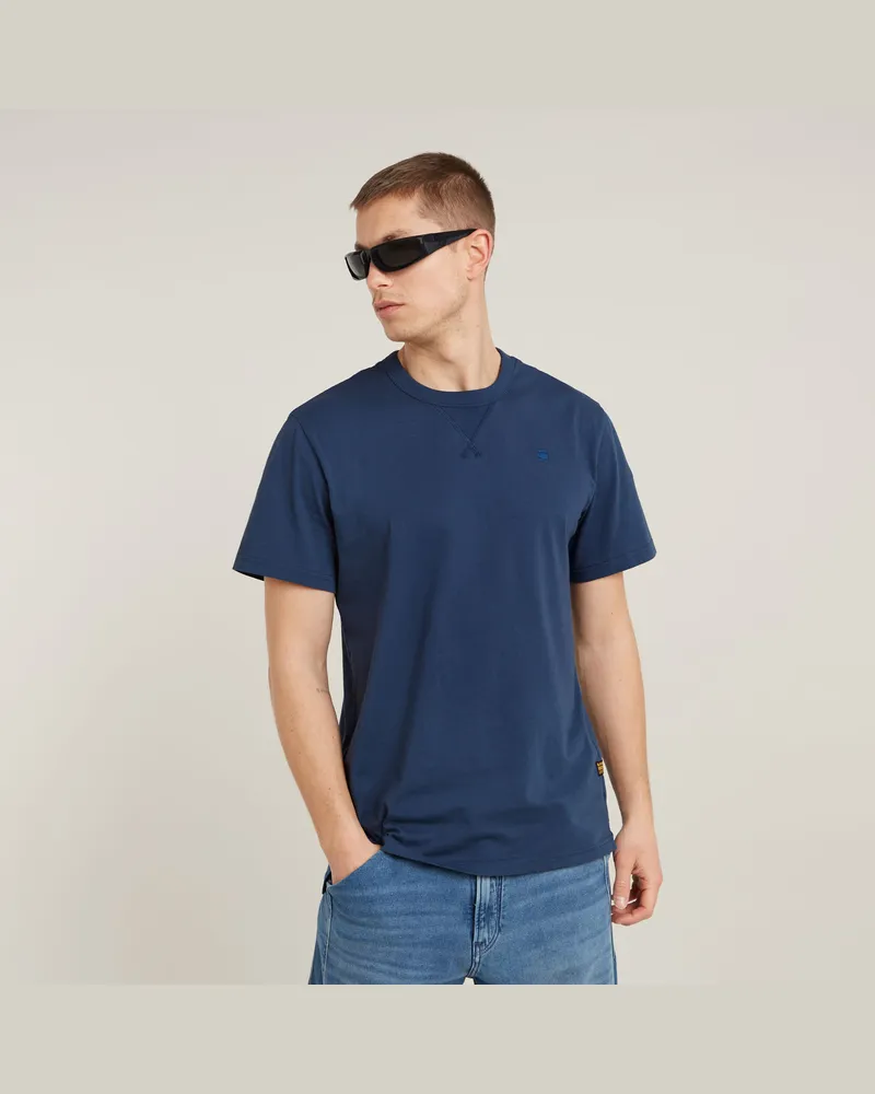 G-STAR RAW Nifous T-Shirt - Mittelblau - Herren Mittelblau