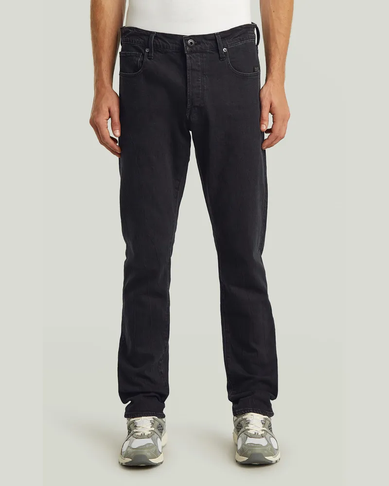 G-STAR RAW 3301 Regular Tapered Jeans - Schwarz - Herren Schwarz