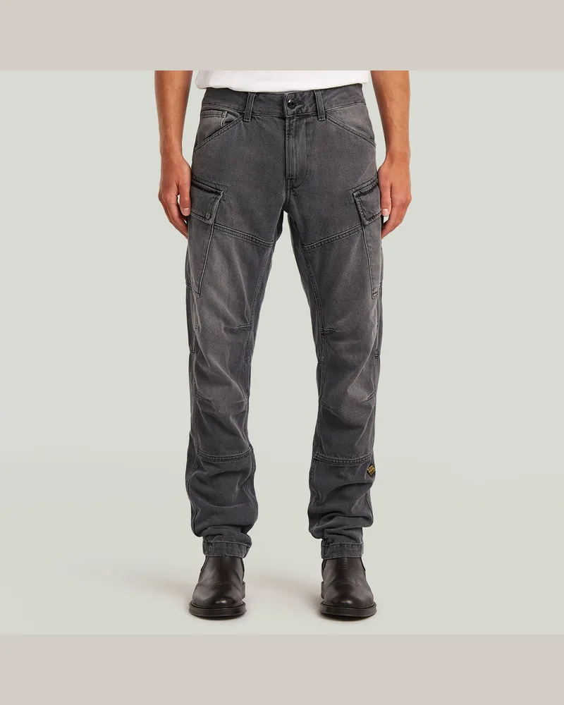 G-STAR RAW Roxic Zip Regular Tapered Jeans - Grau - Herren Grau