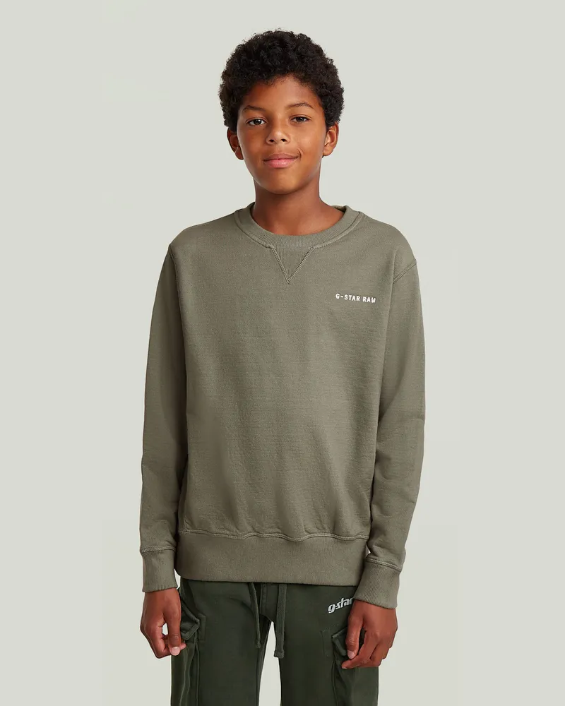 G-STAR RAW Boys Premium Core Sweatshirt - Hellblau - jungen Hellblau