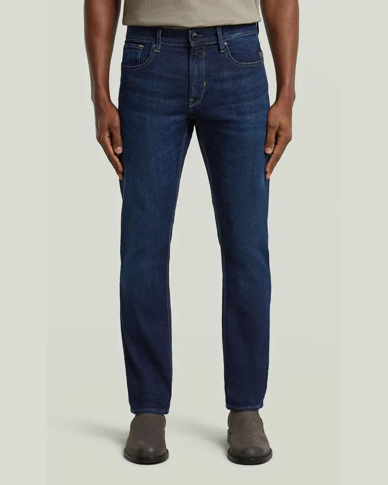 G-STAR RAW Mosa Straight Jeans - Dunkelblau - Herren Dunkelblau