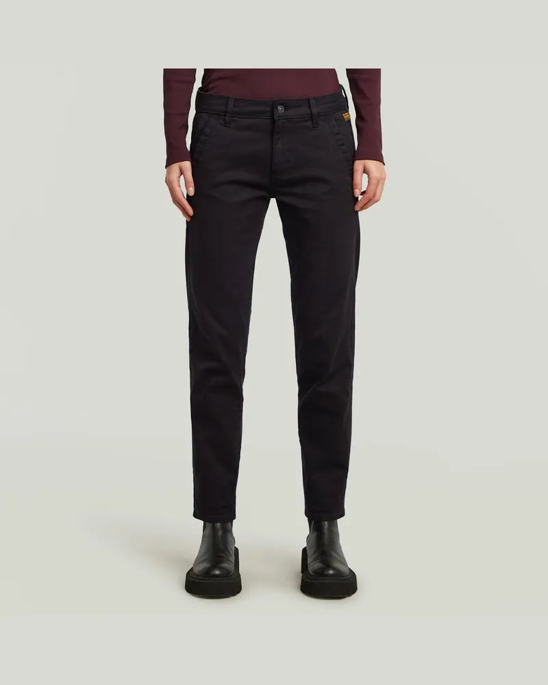 G-STAR RAW Kate Boyfriend Chino - Schwarz - Damen Schwarz