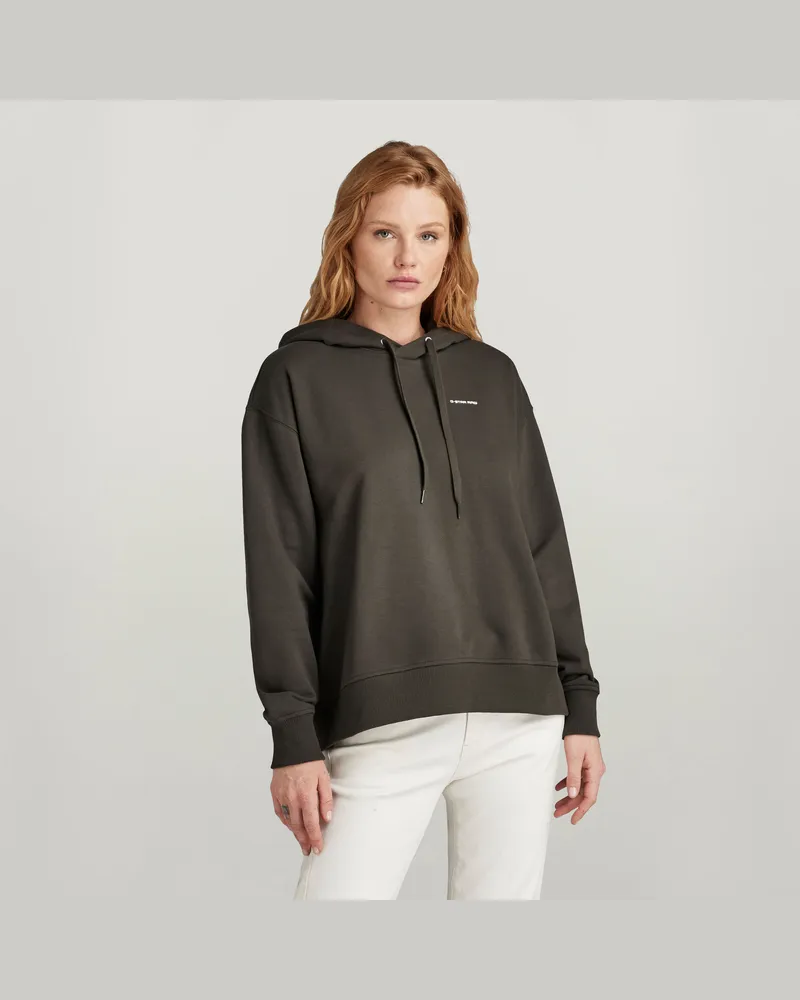 G-STAR RAW Graphic Core Hooded Sweatshirt - Grau - Damen Grau