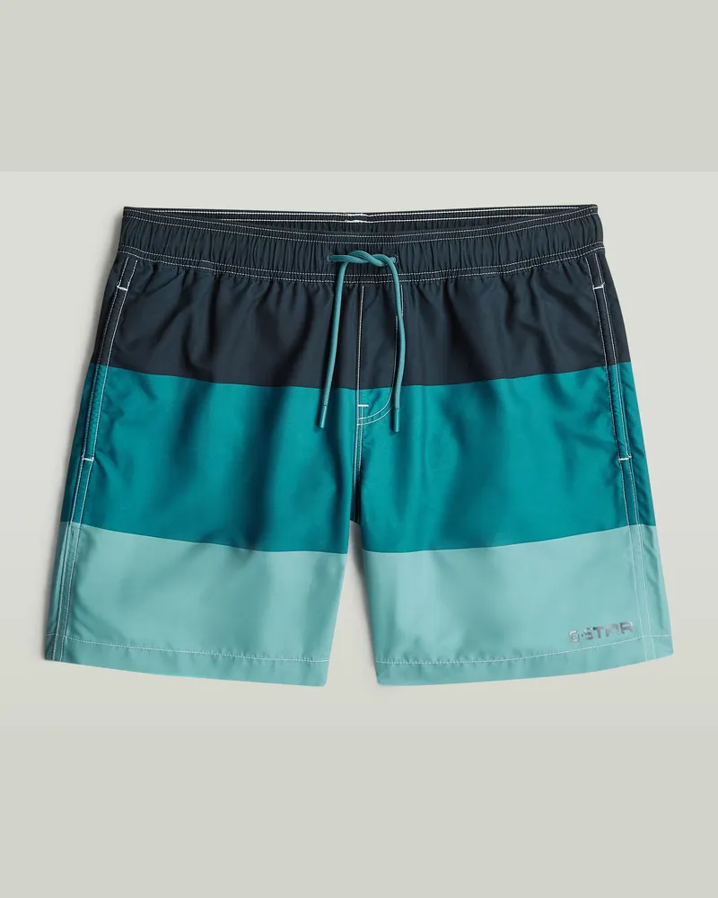 G-STAR RAW Dirik Color Block Swimshort - Mehrfarbig - Herren Mehrfarbig