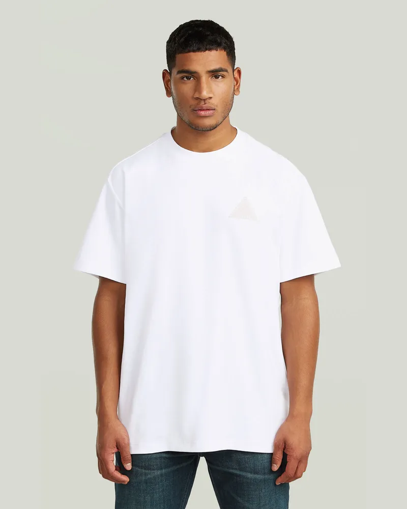 G-STAR RAW Small Logo T-Shirt - Weiß - Herren Weiß