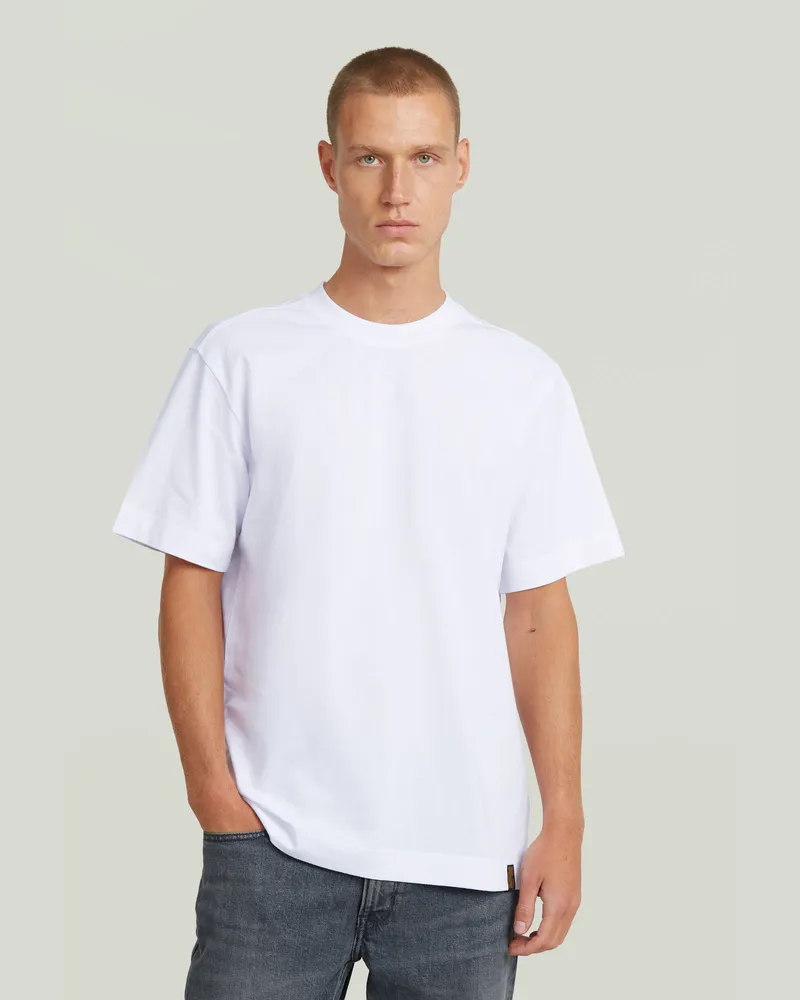 G-STAR RAW Core T-Shirt - Weiß - Herren Weiß