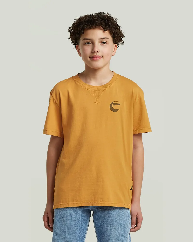 G-STAR RAW Boys Nifous T-Shirt - Gelb - jungen Gelb