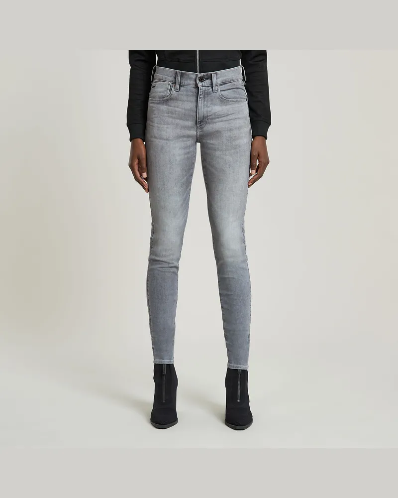 G-STAR RAW Lhana Skinny Jeans - Grau - Damen Grau