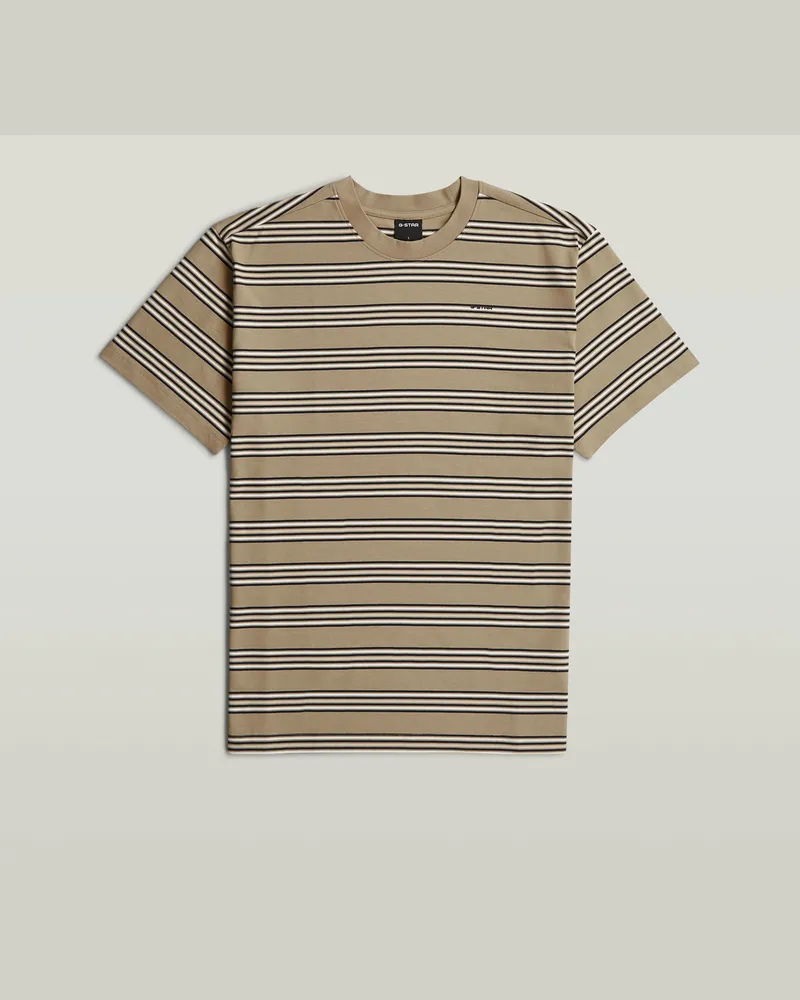 G-STAR RAW Striped Regular T-Shirt - Mehrfarbig - Herren Mehrfarbig