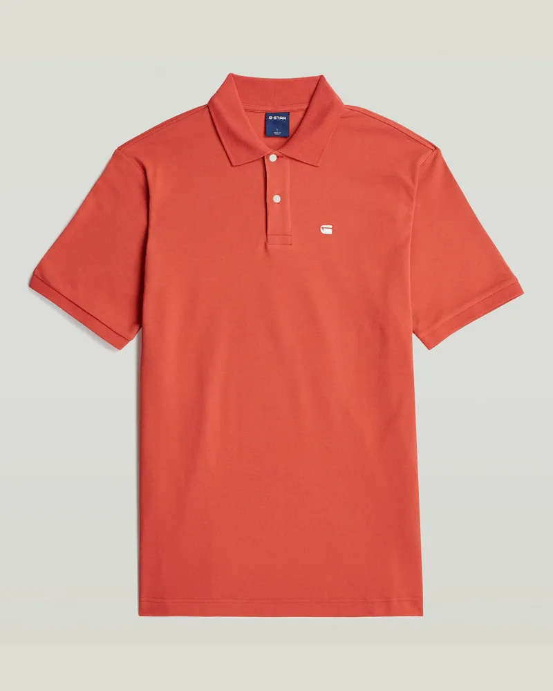 G-STAR RAW Oluv Regular Polo - Rot - Herren Rot