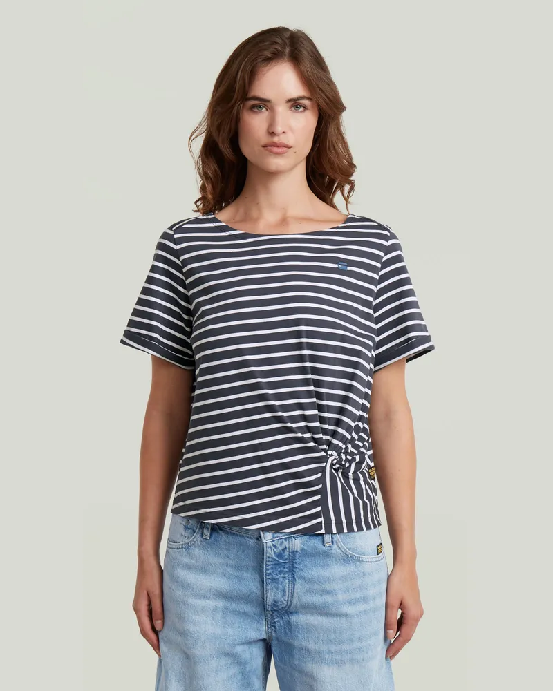 G-STAR RAW Knot T-Shirt - Mehrfarbig - Damen Mehrfarbig