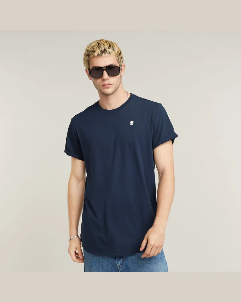 G-STAR RAW Lash T-Shirt - Dunkelblau - Herren Dunkelblau