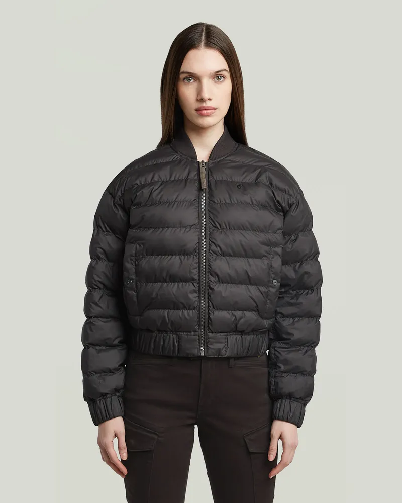G-STAR RAW Lightweight Quilted Jacke - Schwarz - Damen Schwarz