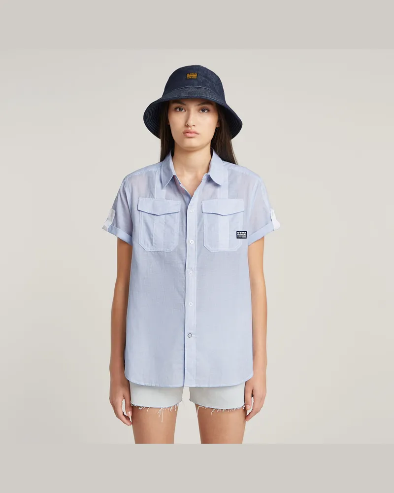 G-STAR RAW Button Through Hemd - Mehrfarbig - Damen Mehrfarbig