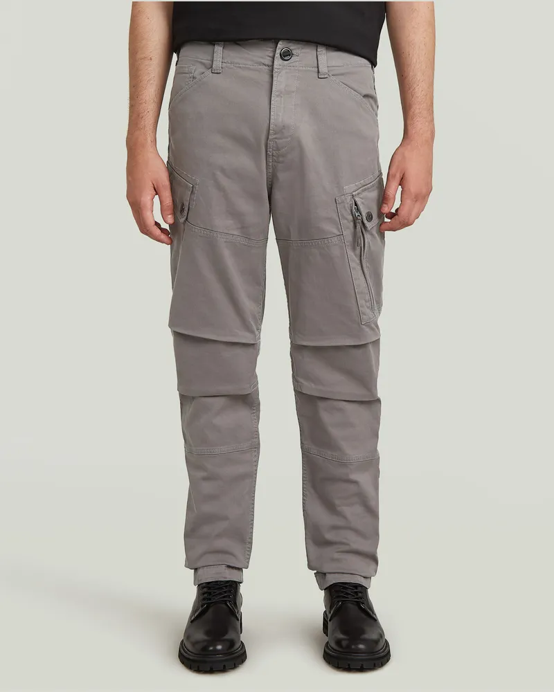 G-STAR RAW Roxic Zip Straight Tapered Hose - Grau - Herren Grau