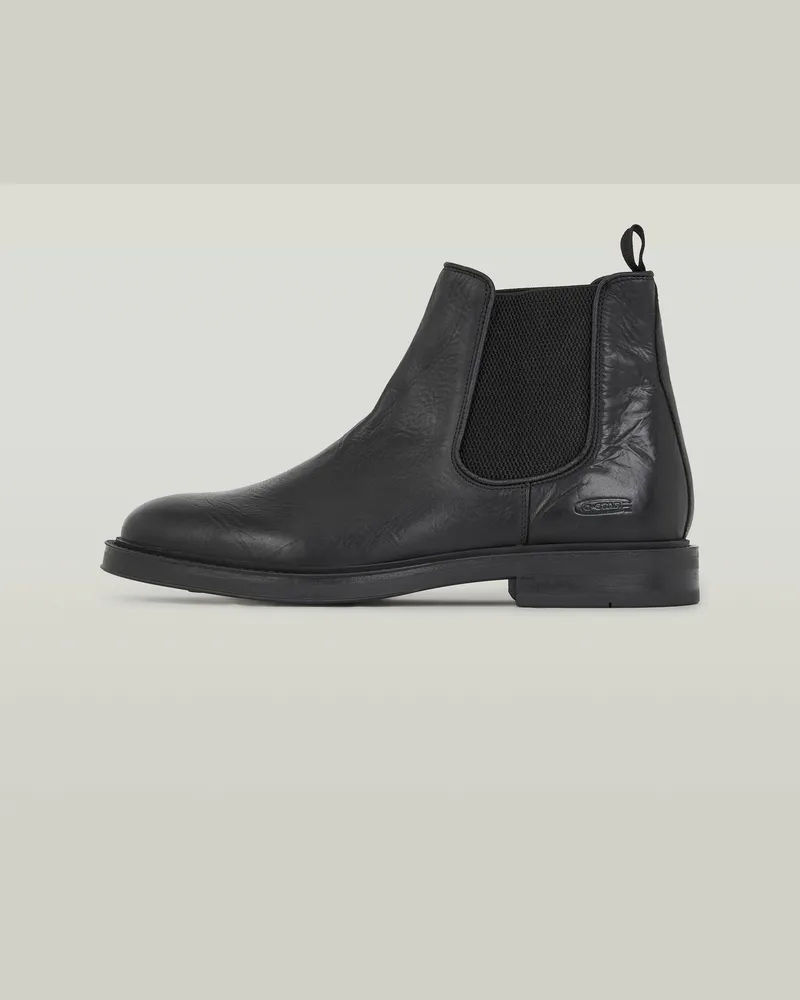 G-STAR RAW Eton Mid Chelsea Stiefel - Schwarz - Herren Schwarz