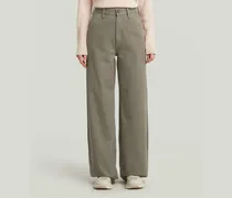 Deck 2.0 High Loose Chino - Braun - Damen