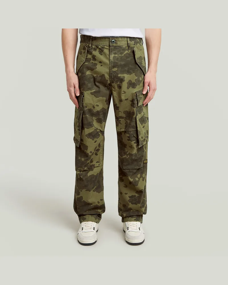 G-STAR RAW R-3N Regular Straight Cargohose - Mehrfarbig - Herren Mehrfarbig