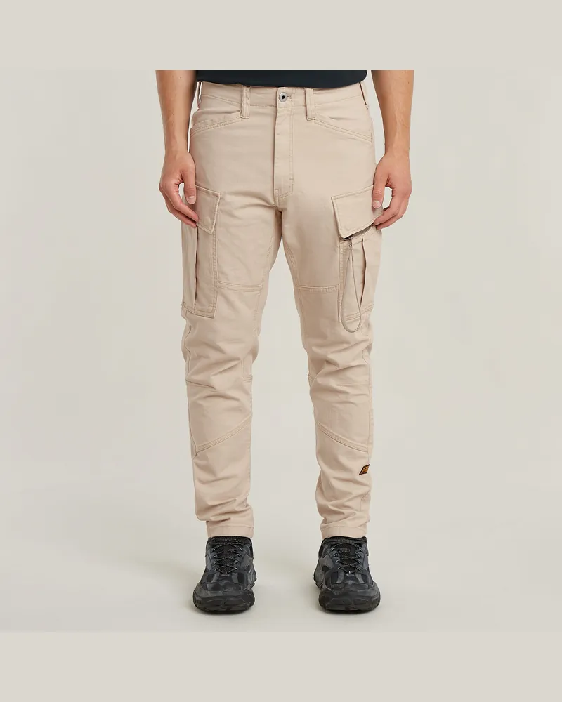 G-STAR RAW Zip Pocket 3D Skinny Cargohose 2.0 - Beige - Herren Beige