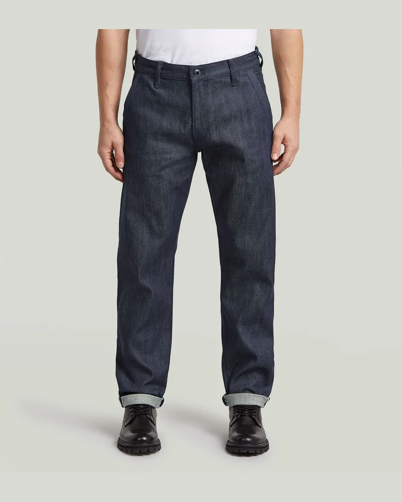 G-STAR RAW Otto Correct Morry Chino Selvedge - Dunkelblau - Herren Dunkelblau