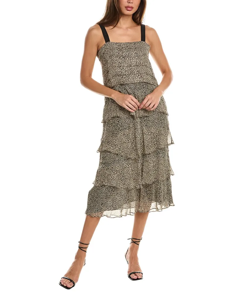 Pinko Preferire Maxi Dress White