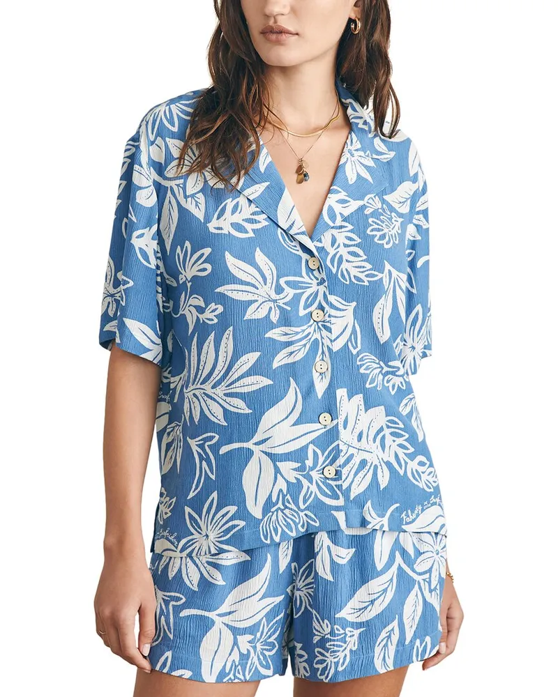 Faherty Surfrider Cabana Camp Shirt Nocolor