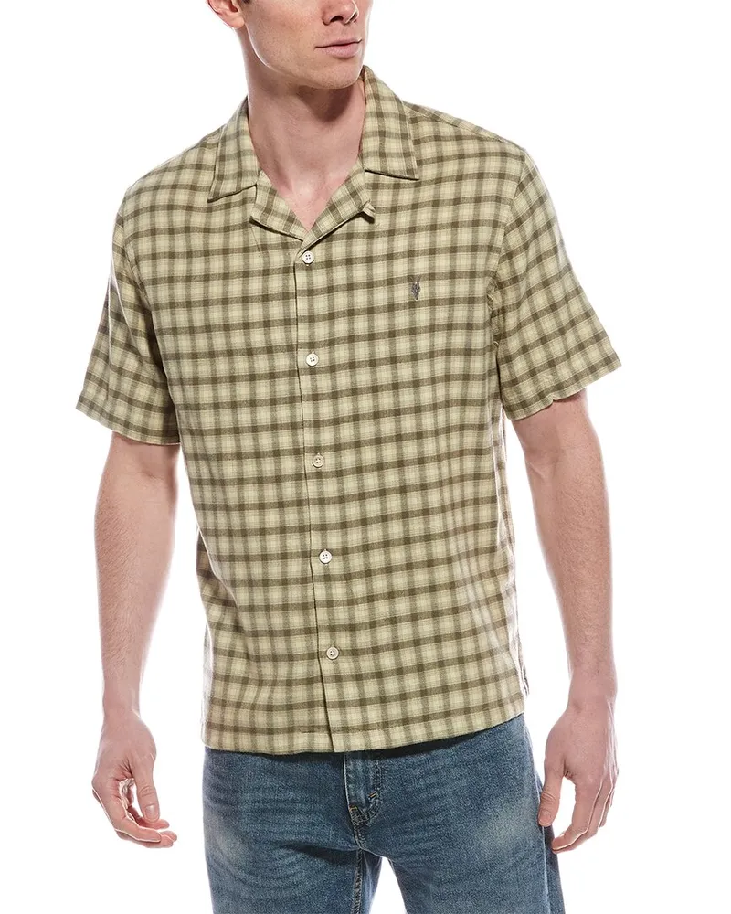 AllSaints Zeke Shirt Green