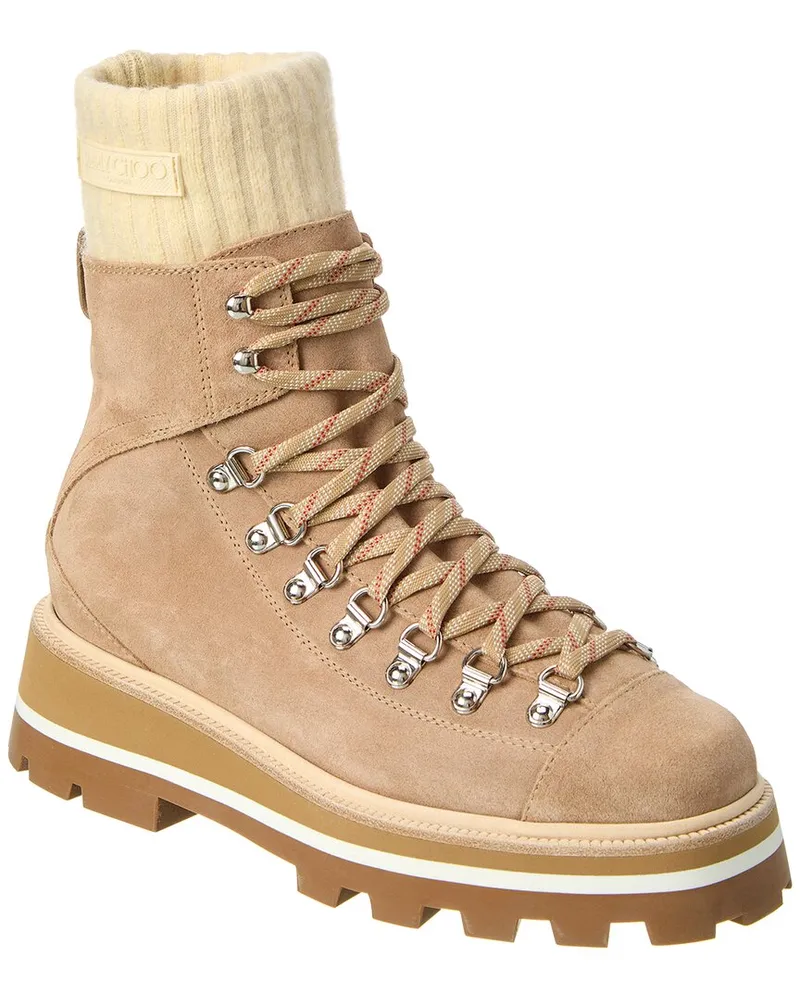 Jimmy Choo Chike Suede Bootie Nocolor