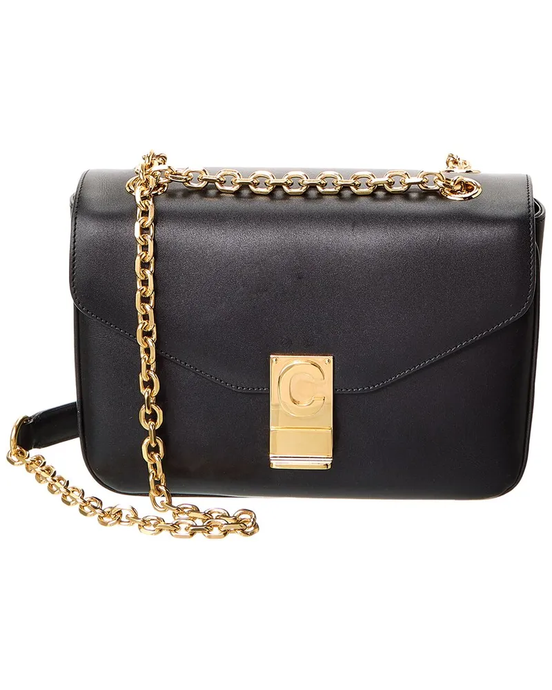 Celine C Medium Leather Shoulder Bag (Authentic Pre-Loved Nocolor