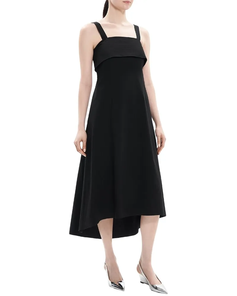 Theory Flap Midi Dress Nocolor