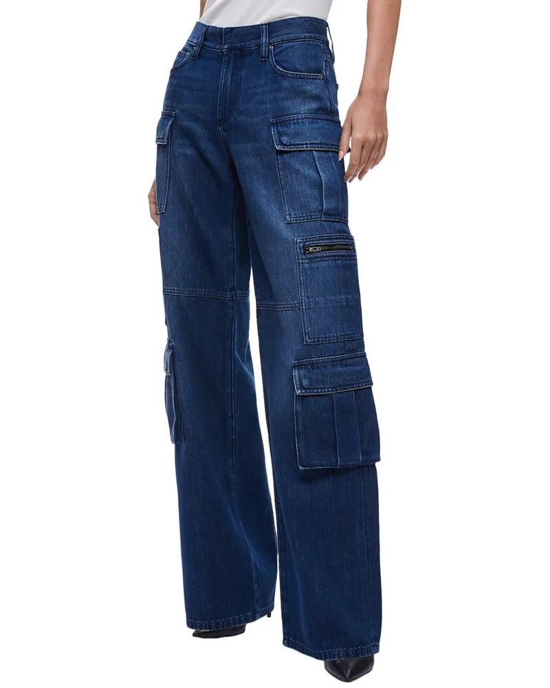 Alice + Olivia Cay Cargo Pants Nocolor