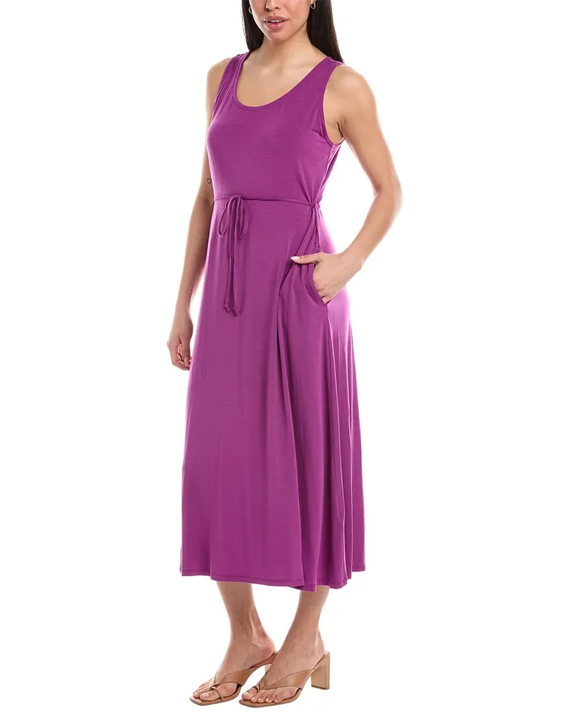Eileen Fisher Maxi Dress Purple
