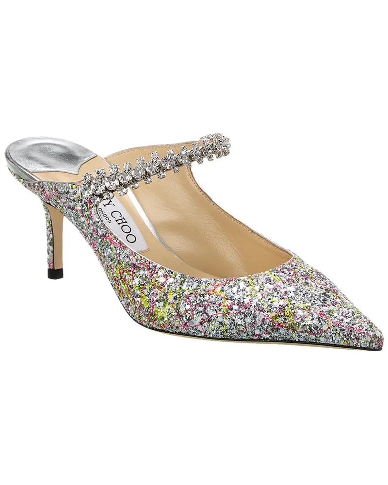 Jimmy Choo Bing 65 Glitter Pump Nocolor