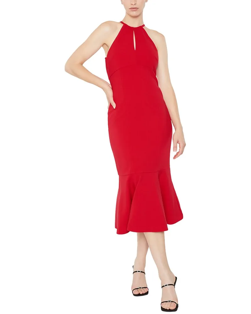 LIKELY Tammio Midi Dress Red