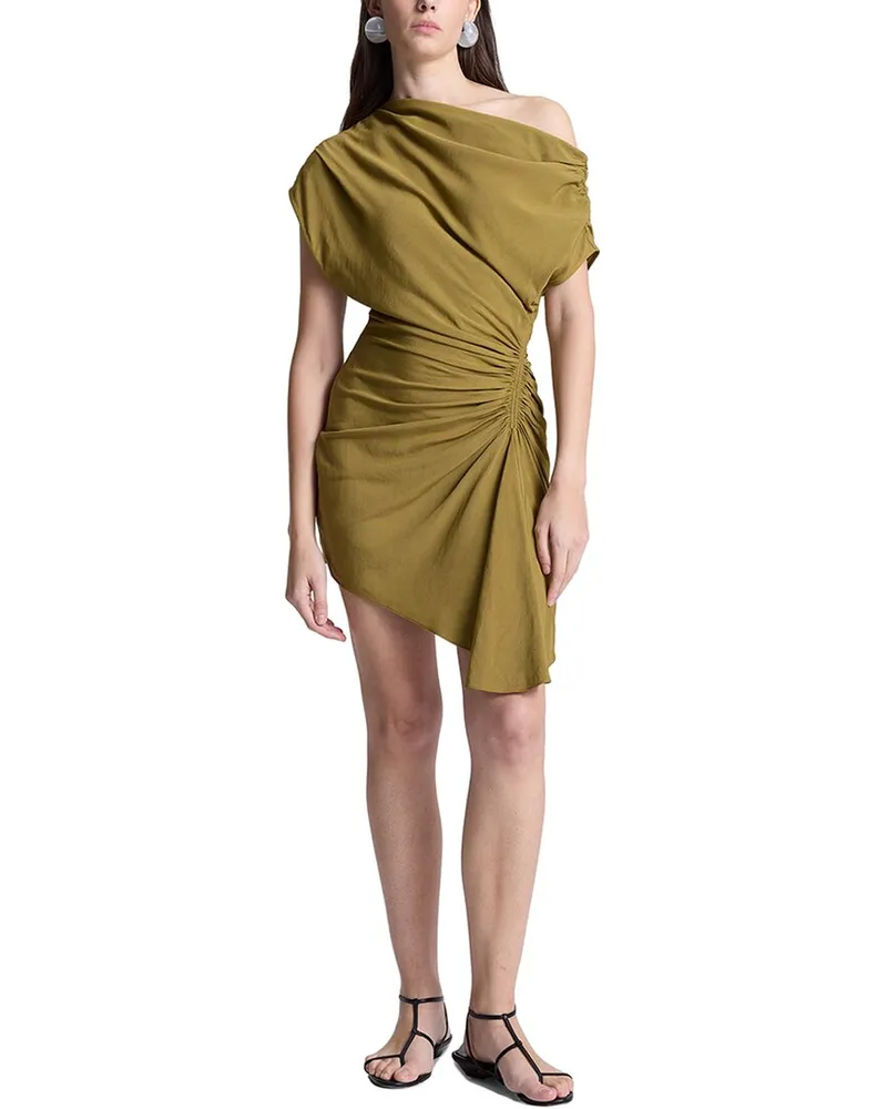 A.L.C. Poppy Linen-Blend Dress Nocolor