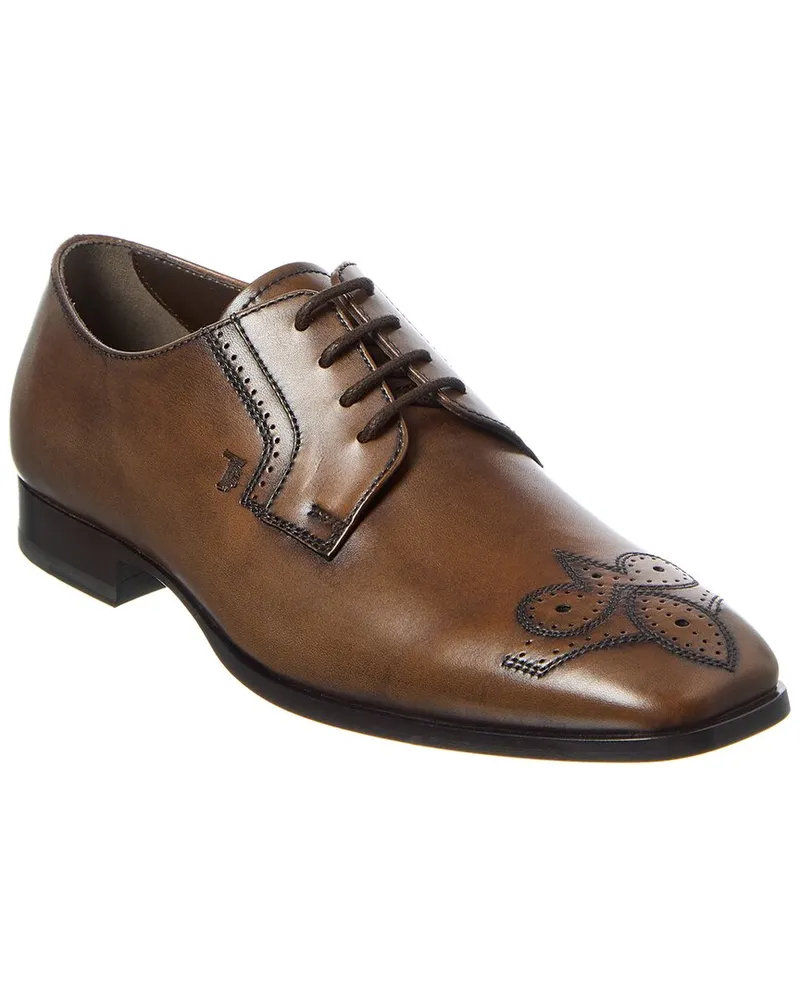 TOD'S TOD’s Leather Oxford Brown