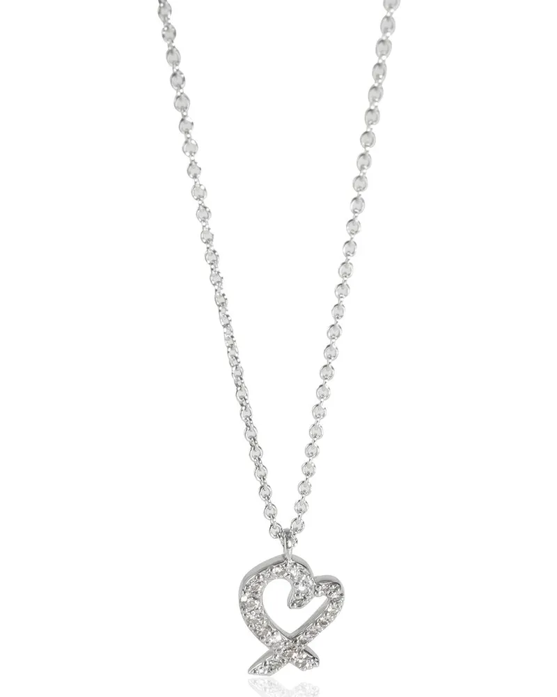 Tiffany & Co. Paloma Picasso 18K 0.20 ct. tw. Diamond Pendant (Authentic Pre-Loved Nocolor