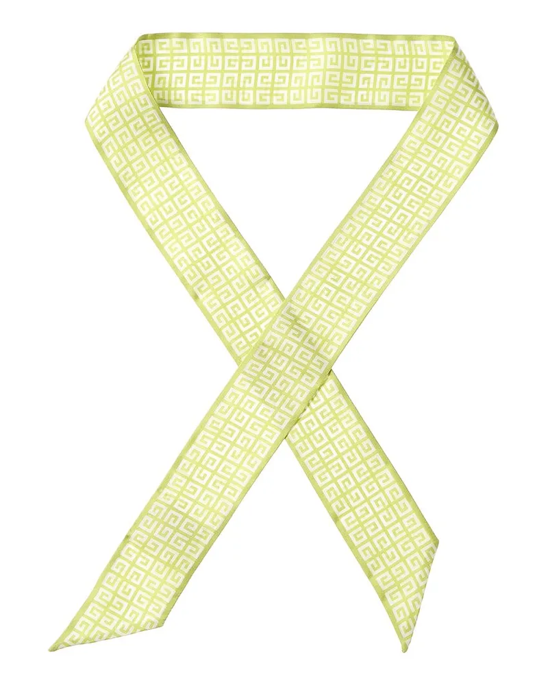 Givenchy Silk Scarf Green