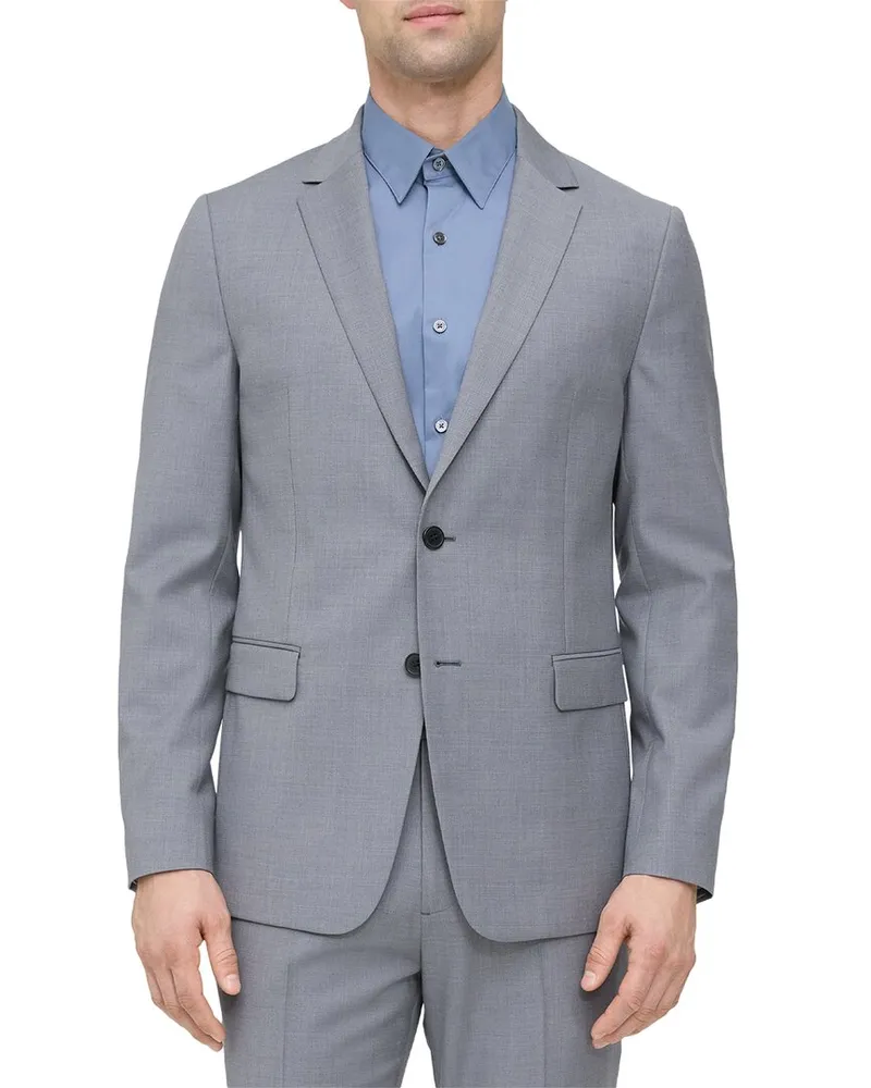 Theory Clinton Wool Jacket Grey