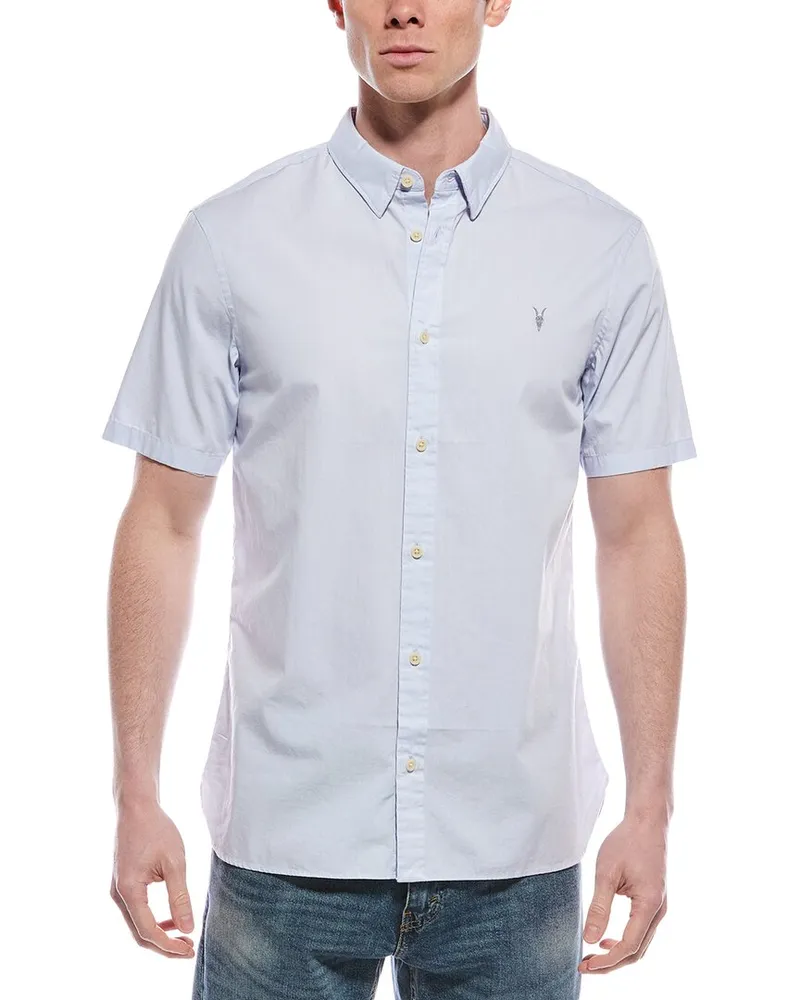 AllSaints Riviera Shirt Blue