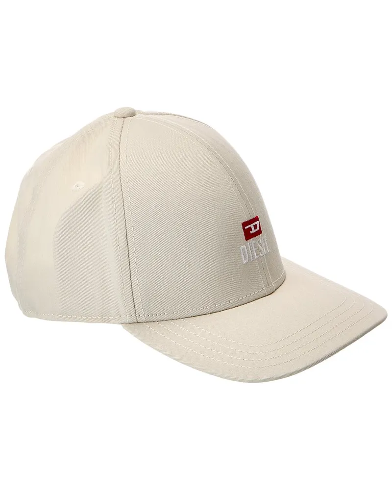 Diesel New-D-Logo-Out Rjcar Cap White