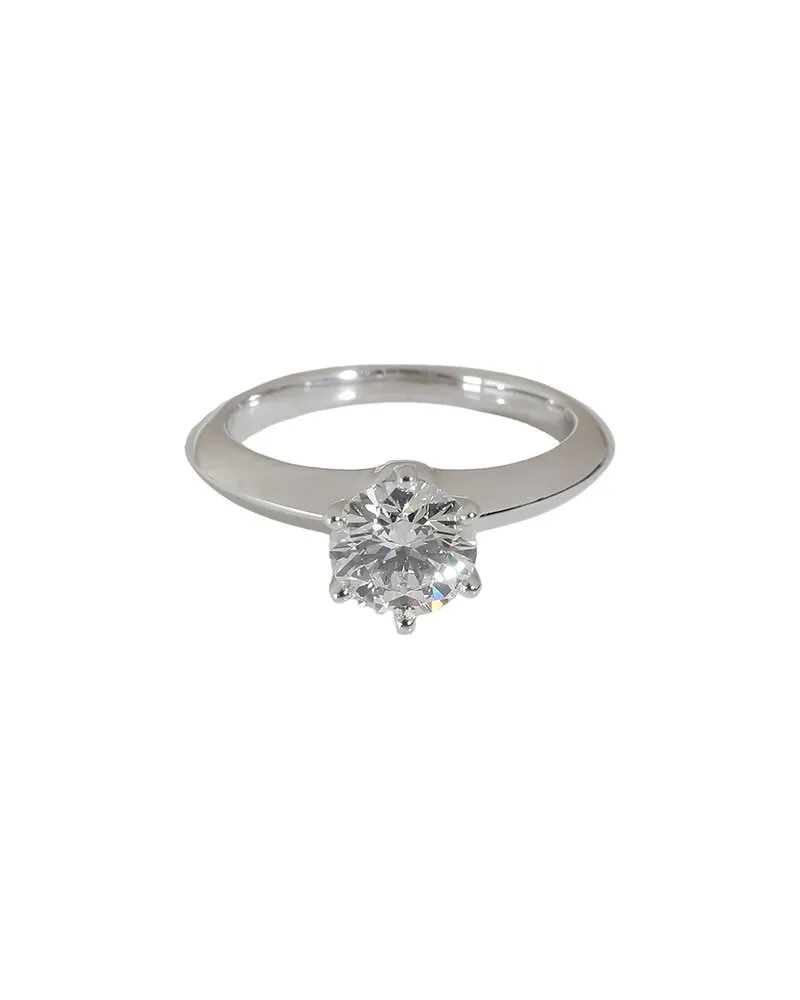 Tiffany & Co. Platinum Engagement Ring (Authentic Pre-Loved Nocolor
