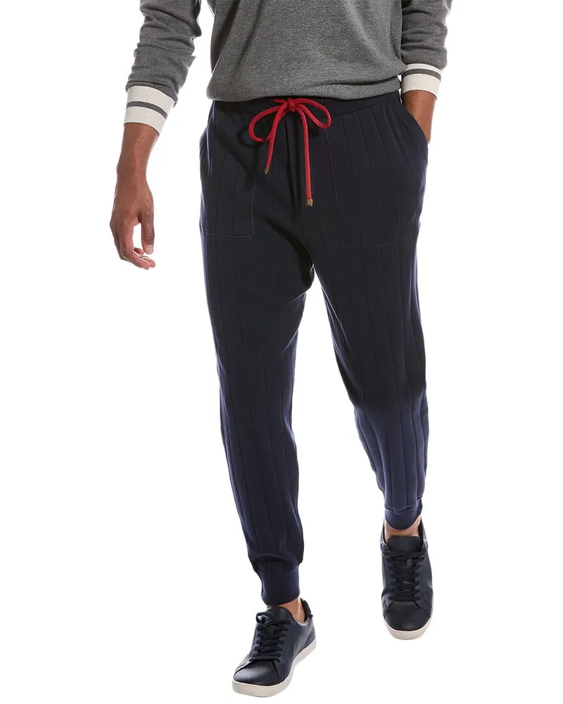 Brunello Cucinelli Wide Rib Jogger Nocolor