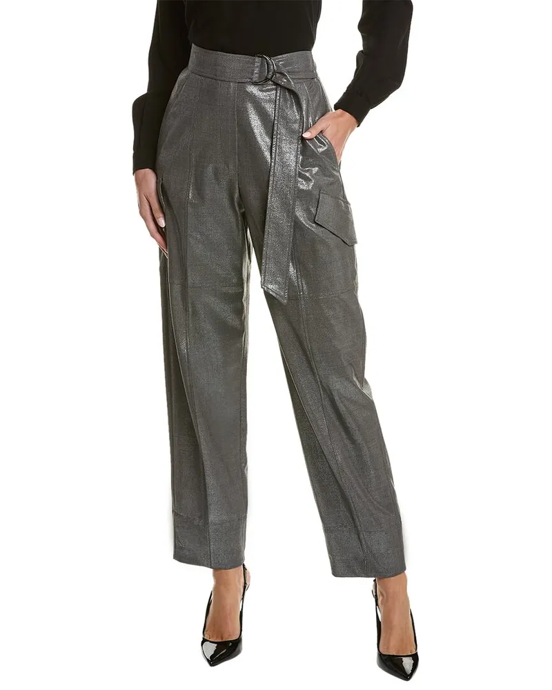 Brunello Cucinelli Wool-Blend Pant Nocolor