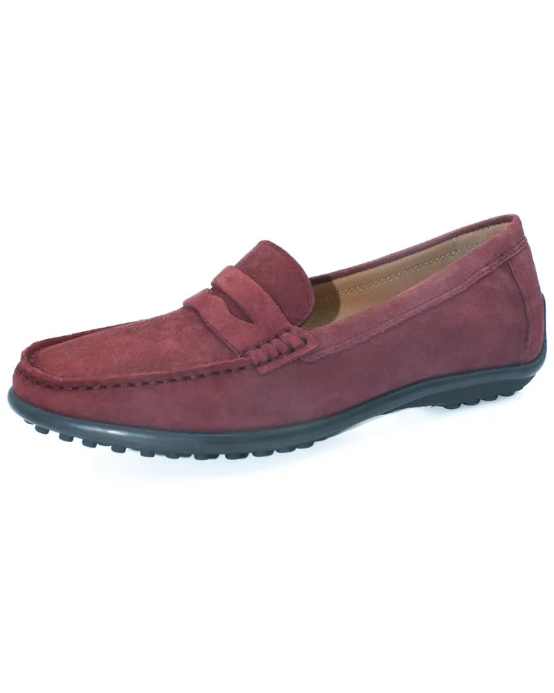 The FLEXX Winter Loafer Suede Loafer Red