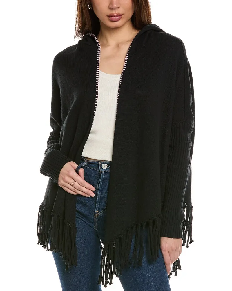 Balmain Long Collarless 6-Button Crepe Jacket Pink