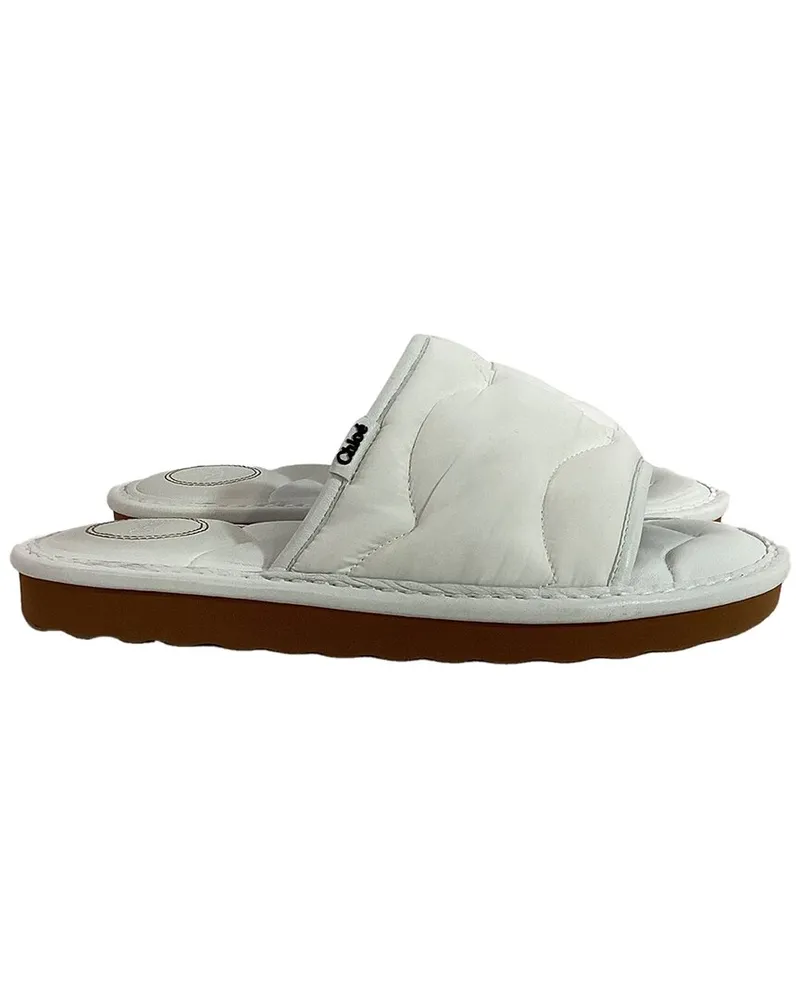 Chloé Women's Nylon Maxie Slip-on Flat Sandal (Authentic Pre-Loved Nocolor