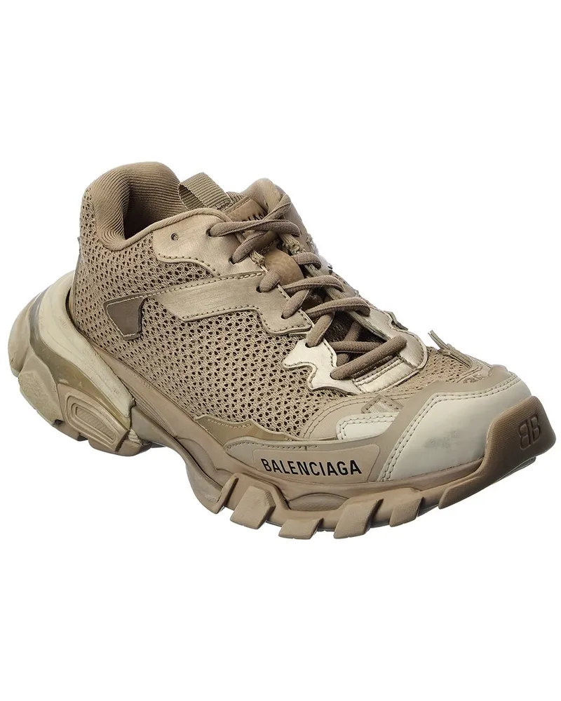 Balenciaga Track.3 Mesh Sneaker Brown