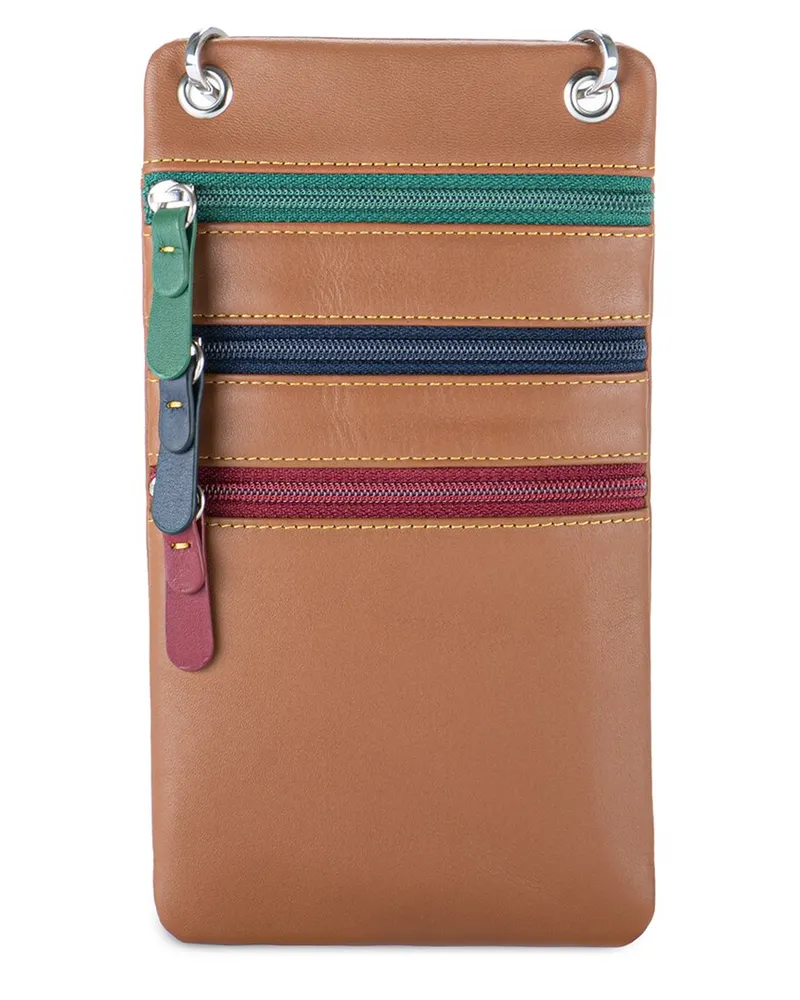 Mywalit Leather Travel Neck Purse Nocolor
