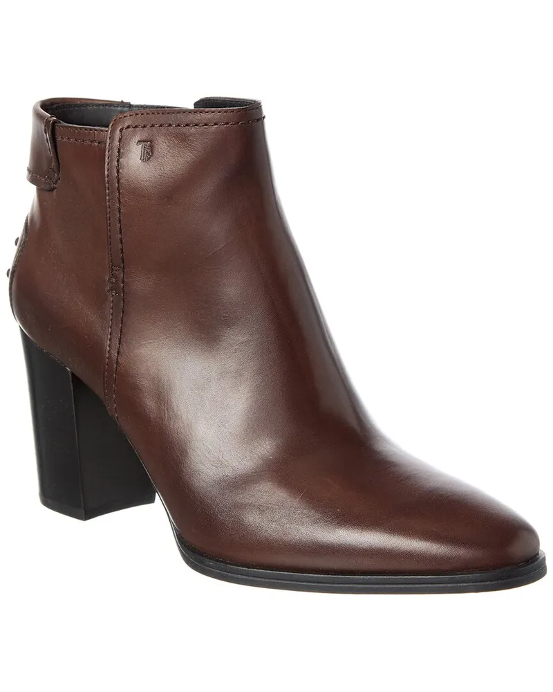 TOD'S TOD’s Leather Bootie Brown